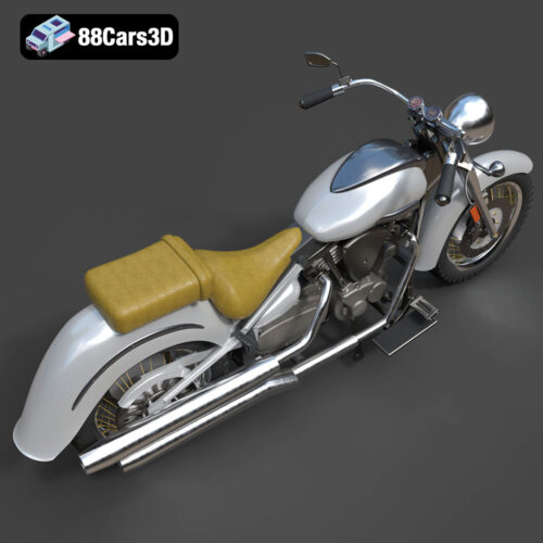 Yamaha_XV_1600-005 Yamaha XV 1600 3D Model