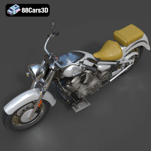 Yamaha_XV_1600-006 Yamaha XV 1600 3D Model