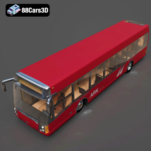 ARK Bus 12 City Liner-001 3d model
