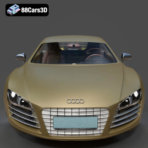 Audi R8 2006 3D Model