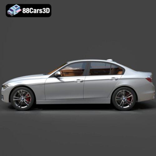 BMW 3 F30 3D Model