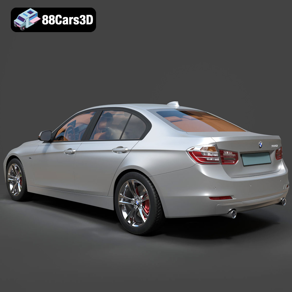 BMW 3 F30 3D Model