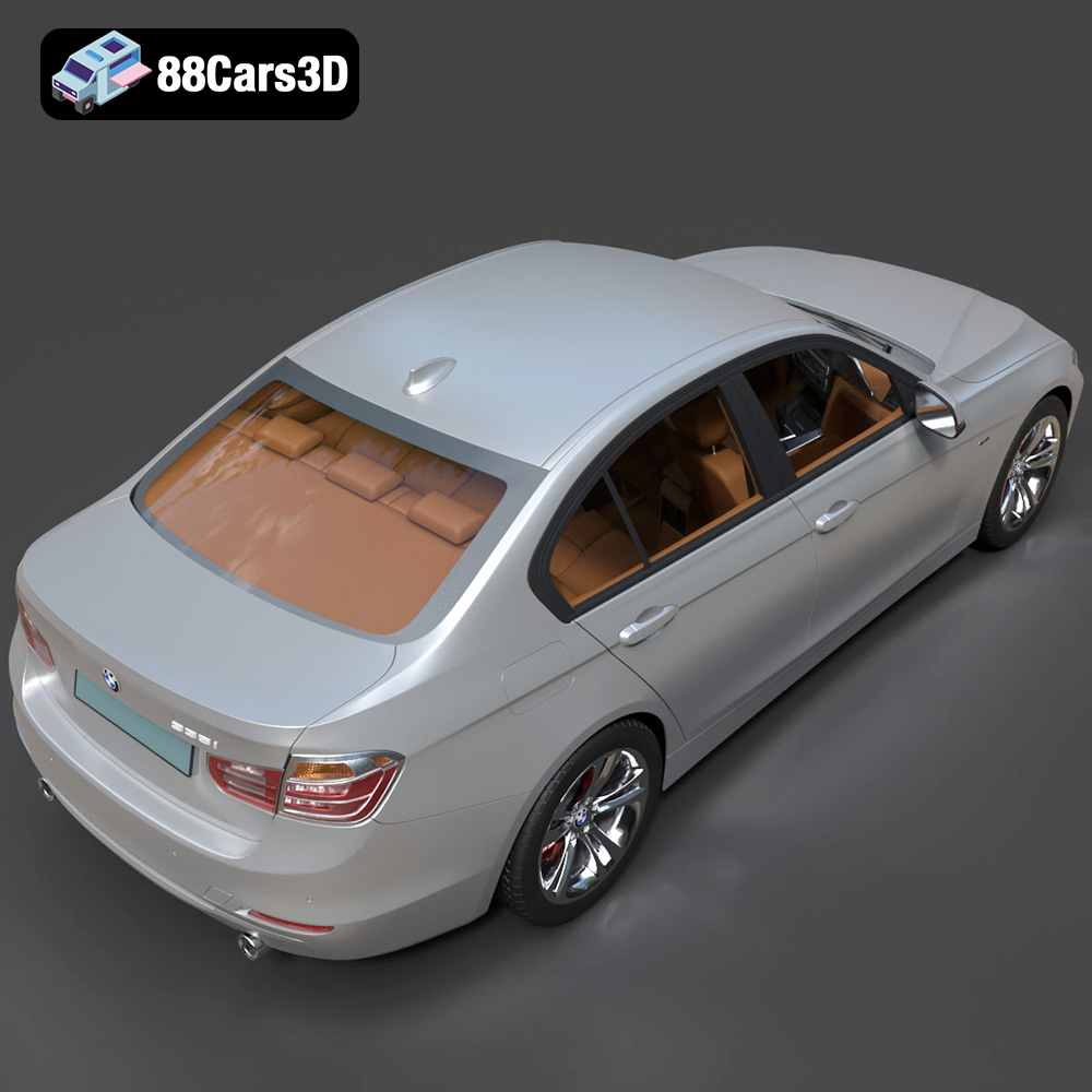 BMW 3 F30 3D Model