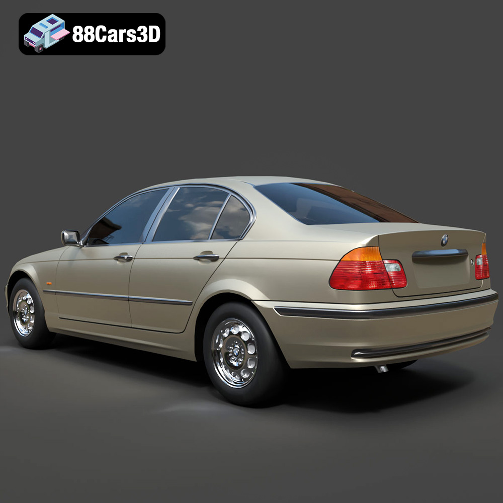 BMW 3 Series E46 3D Model