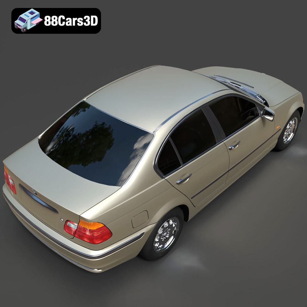 BMW 3 Series E46 3D Model