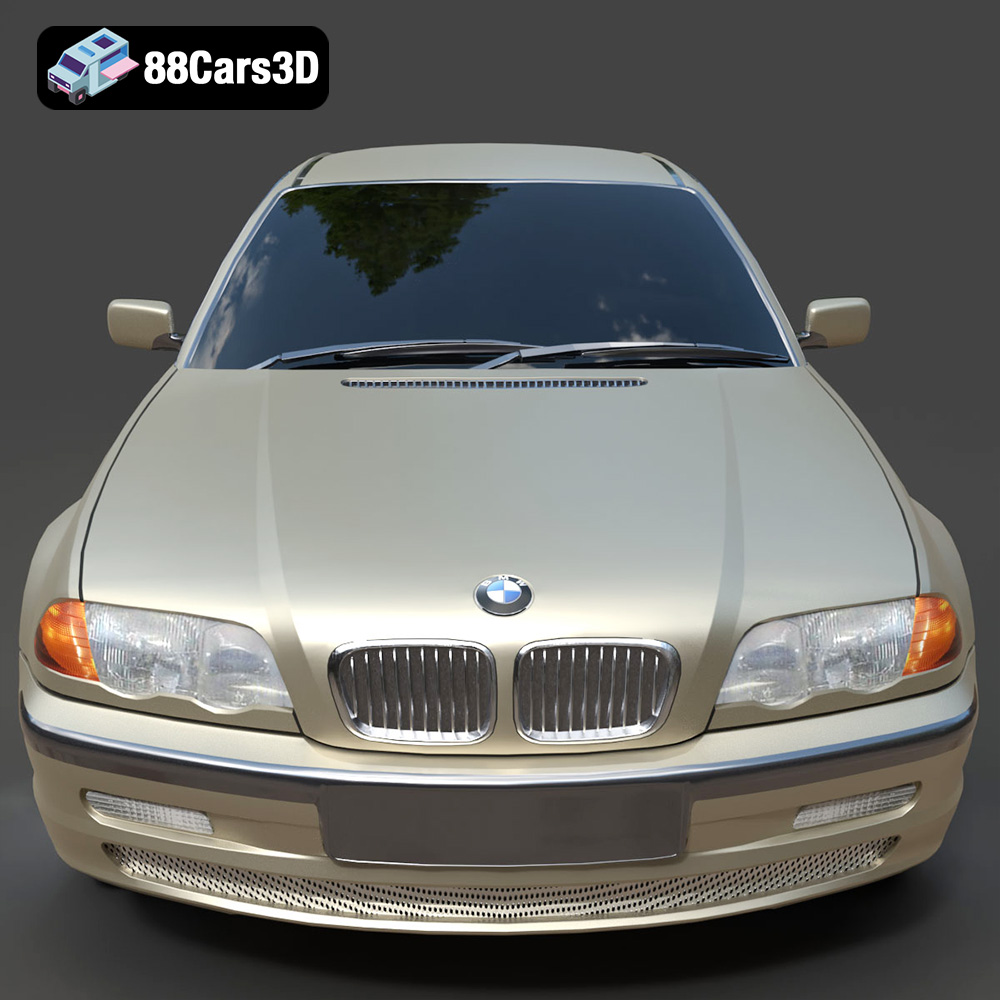 BMW 3 Series E46 3D Model