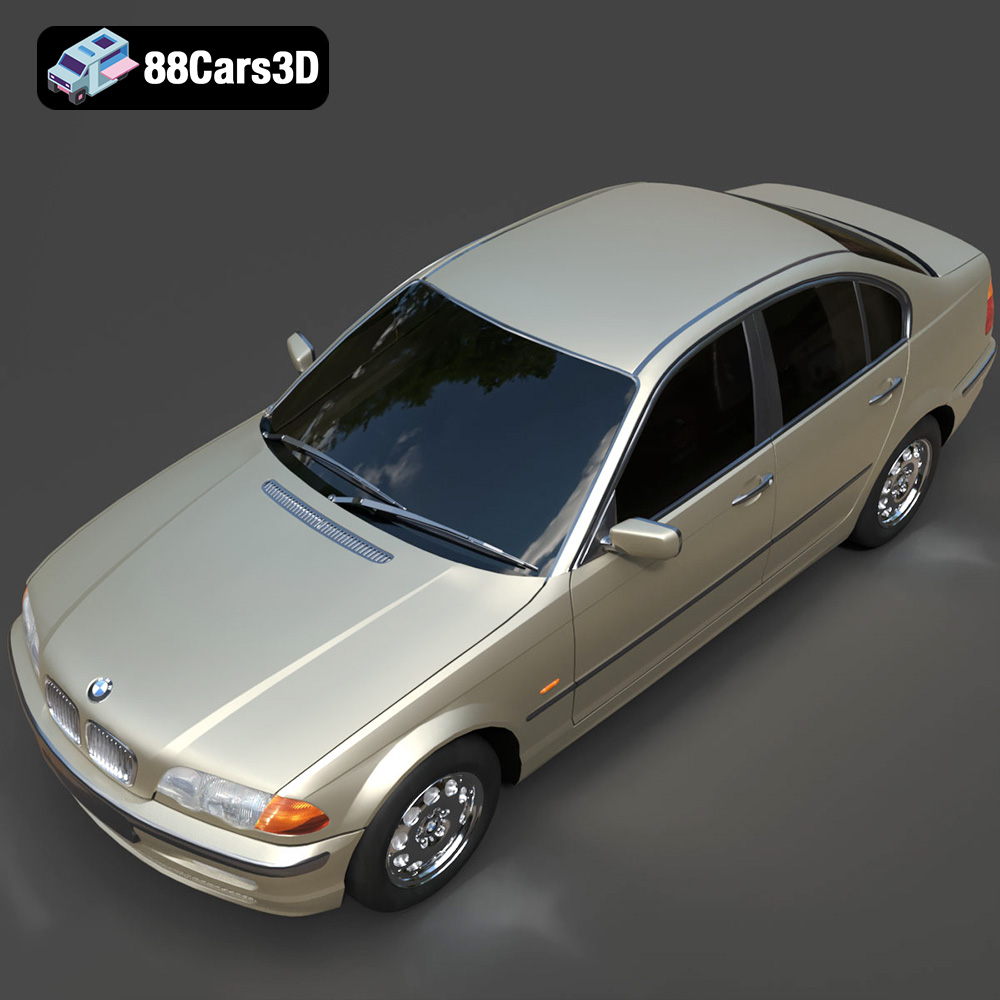 BMW 3 Series E46 3D Model