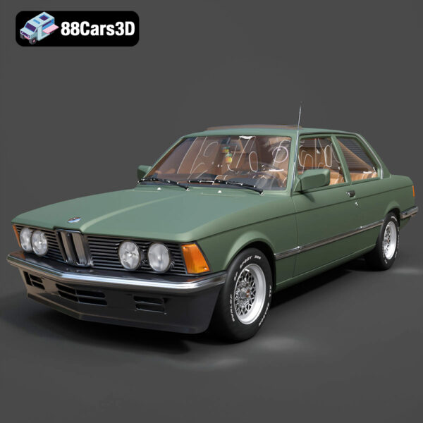 BMW 3 Series E21 3D Model