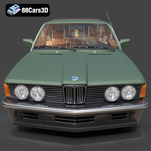 BMW 3 Series E21 3D Model - Gallery Image 6 BMW 3 Series E21 3D Model