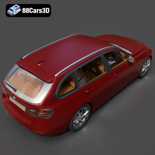 BMW 3 series Touring 335i (F31) 2013 3D Model