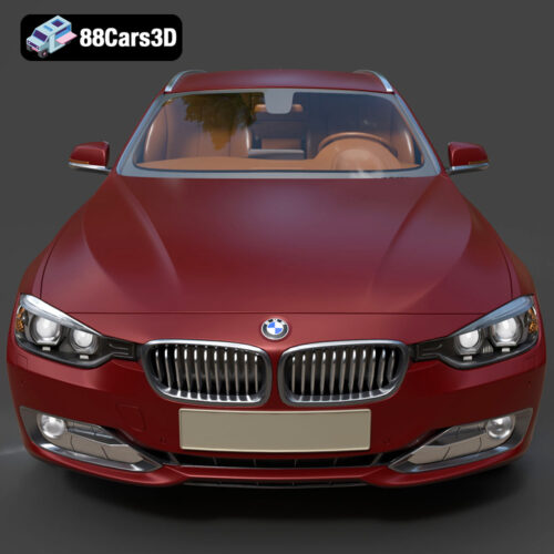 BMW 3 series Touring 335i (F31) 2013 3D Model