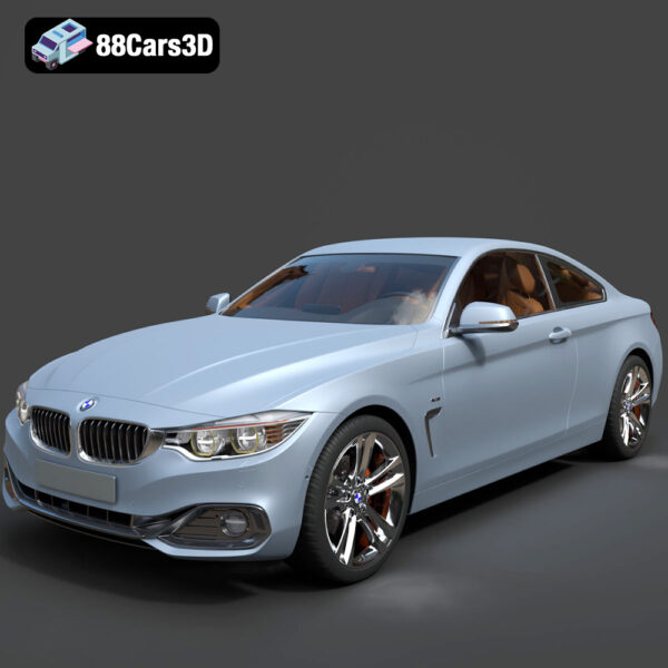 BMW 4 Series F32 3D Model