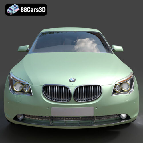 BMW 5 Series E60 3D Model