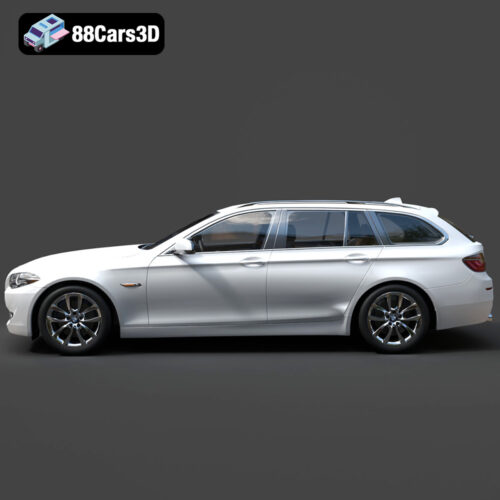 BMW 5 Series Touring F11-007 3D Model