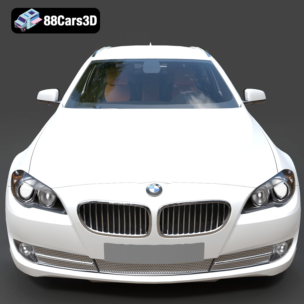 BMW 5 Series Touring F11-007 3D Model