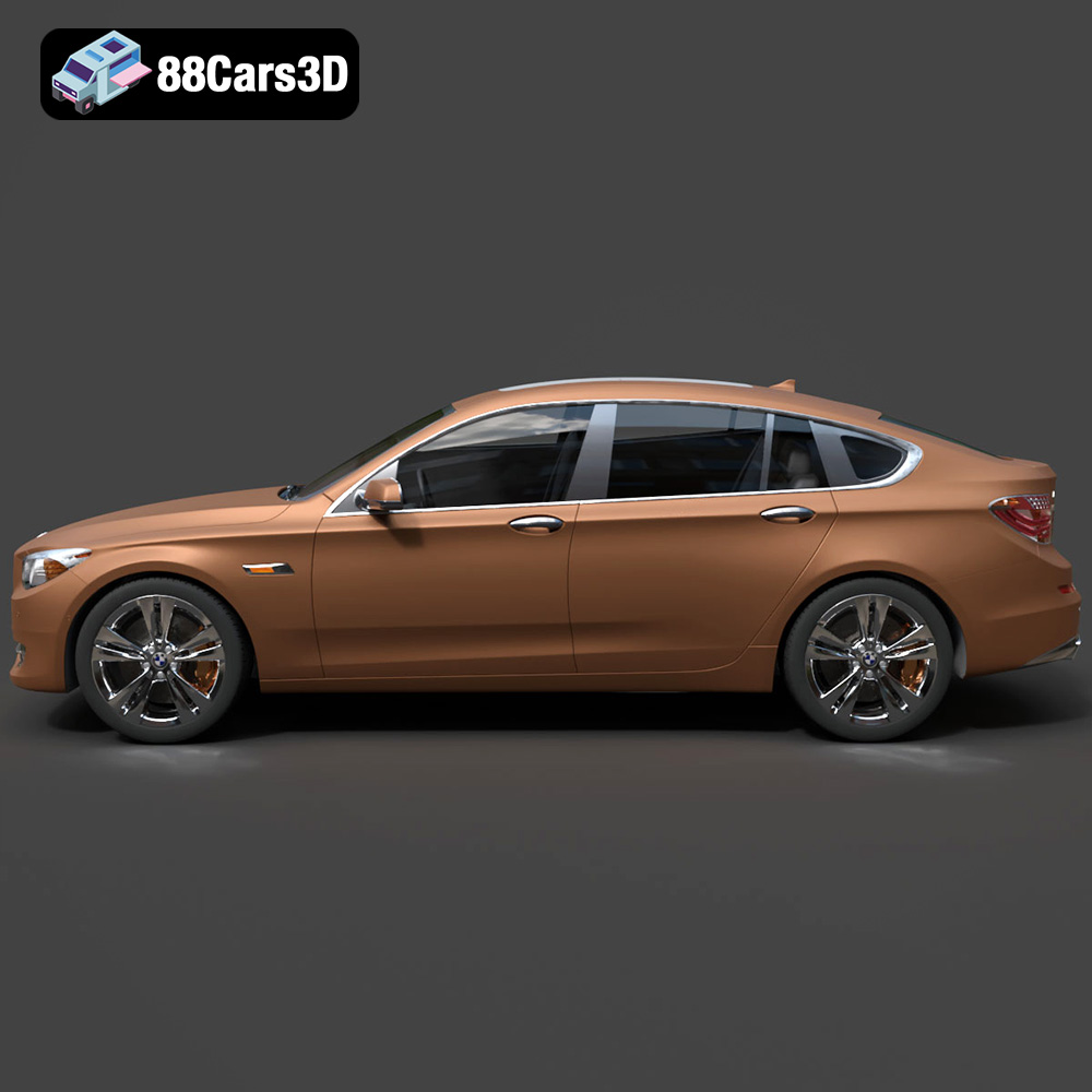 BMW 5 Series Gran Turismo F07-003 3D Model