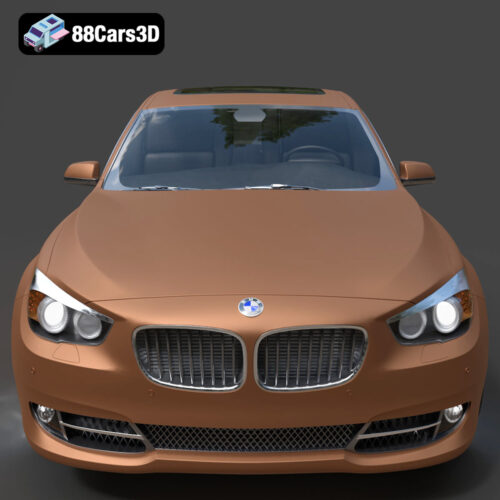 BMW 5 Series Gran Turismo F07-003 3D Model - Gallery Image 7 BMW 5 Series Gran Turismo F07-003 3D Model