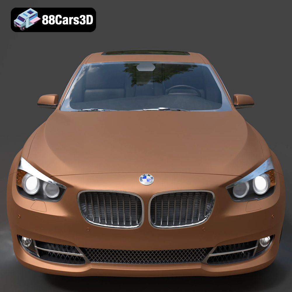 BMW 5 Series Gran Turismo F07-003 3D Model