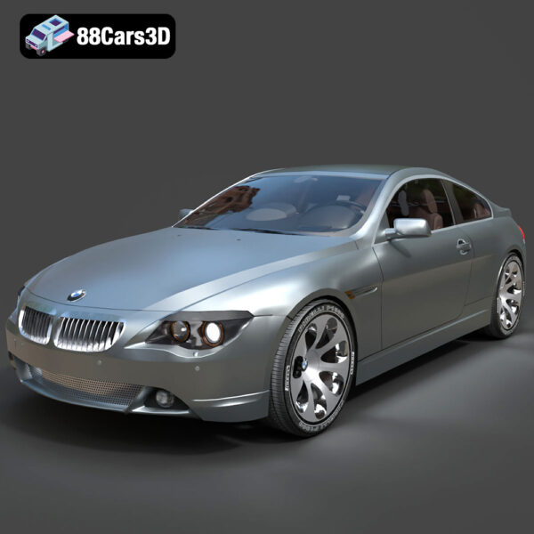 BMW 6 Coupe E63 3D Model