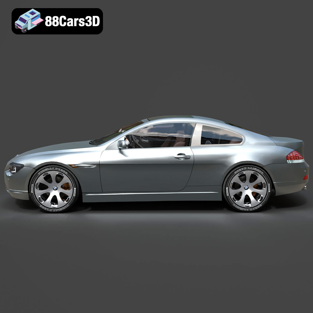 BMW 6 Coupe E63 3D Model
