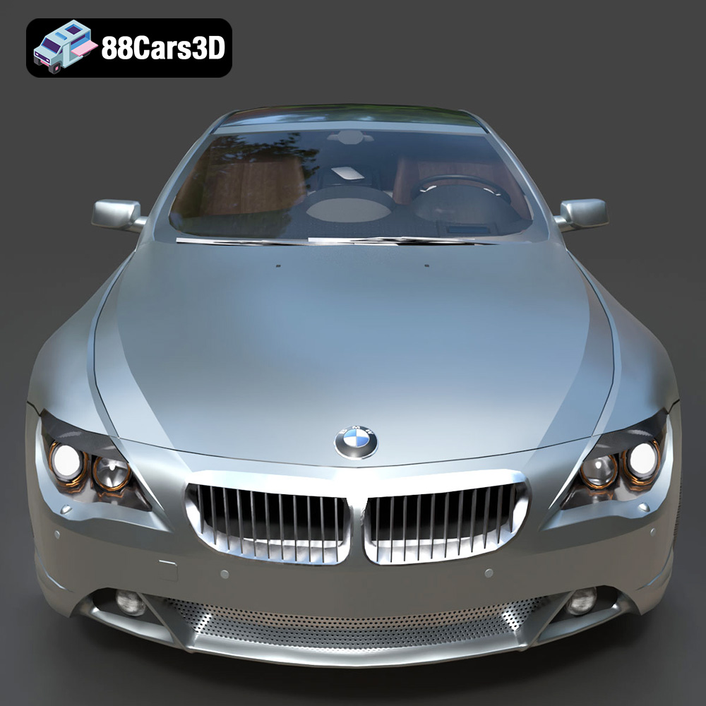 BMW 6 Coupe E63 3D Model