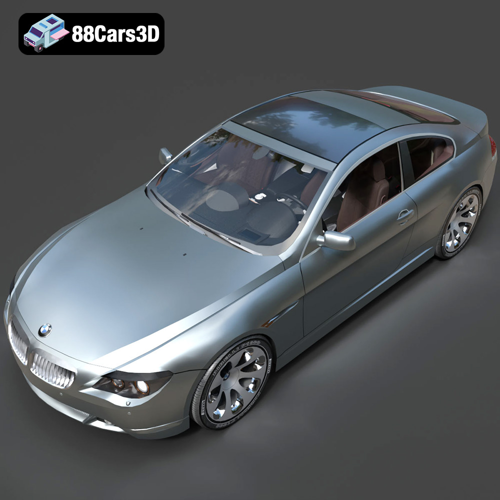 BMW 6 Coupe E63 3D Model