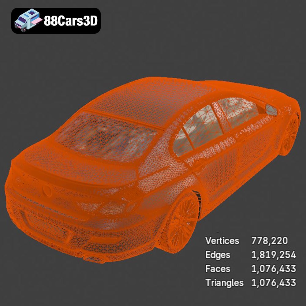 BMW 6 Series Gran Coupe 2013 3D Model