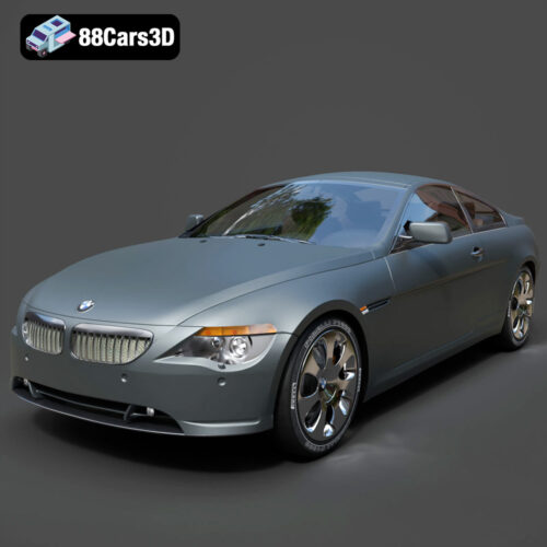 BMW 6 Series 3D Model - Main Image BMW 6 Series 3D Model