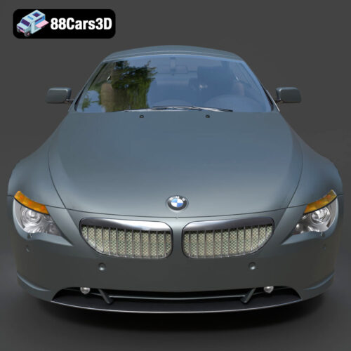 BMW 6 Series 3D Model - Gallery Image 5 BMW 6 Series 3D Model