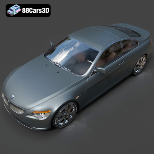 BMW 6 Series 3D Model - Gallery Image 4 BMW 6 Series 3D Model
