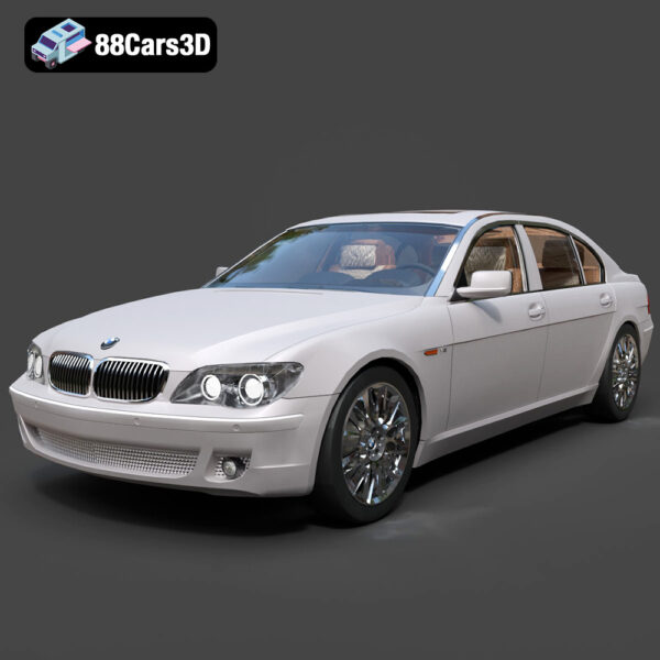 BMW 760Li E66 2005 3D Model - Main Image BMW 760Li E66 2005 3D Model