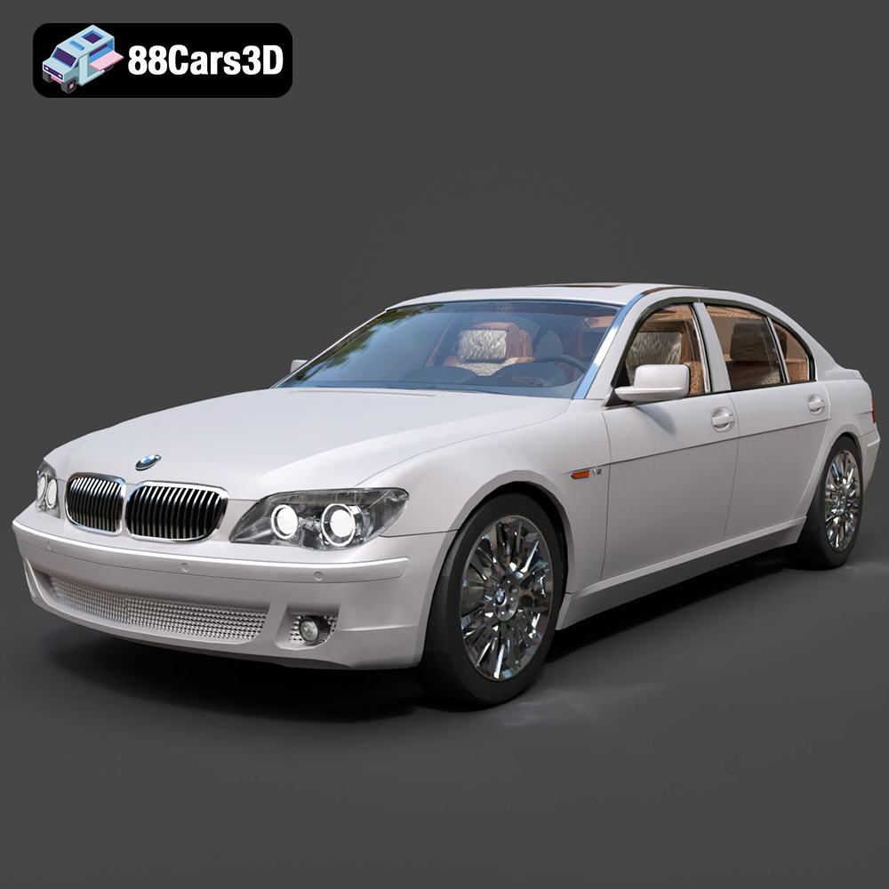 BMW 760Li E66 2005 3D Model