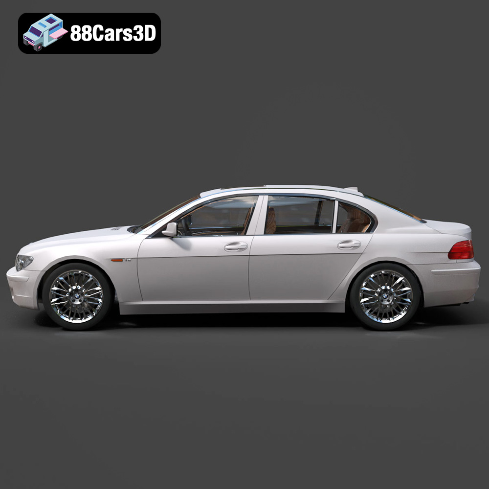 BMW 760Li E66 2005 3D Model
