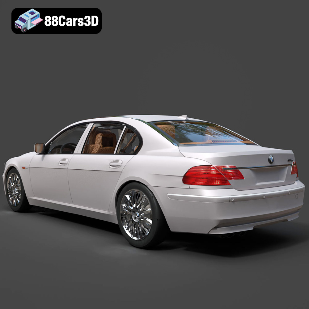 BMW 760Li E66 2005 3D Model