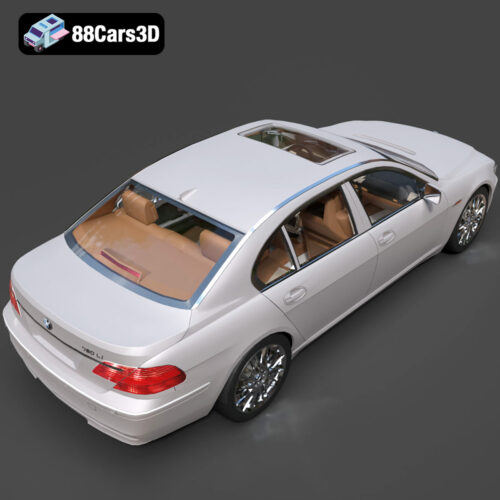 BMW 760Li E66 2005 3D Model
