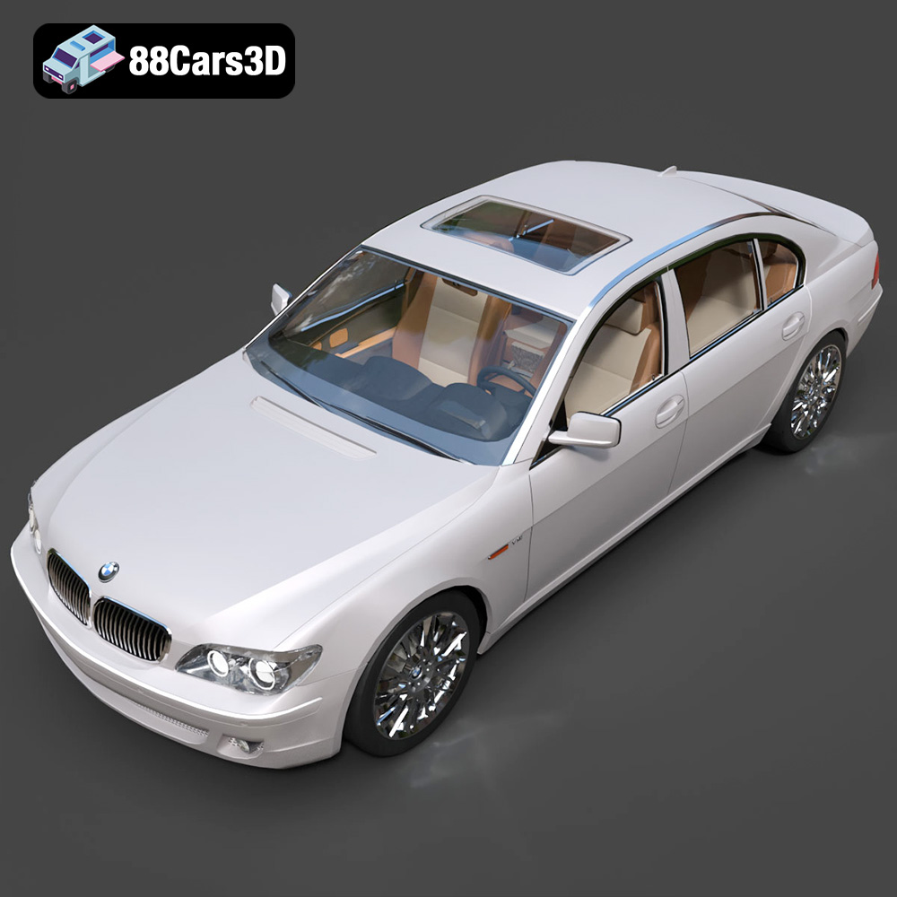 BMW 760Li E66 2005 3D Model