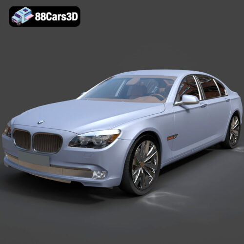 BMW 7-Series F02 3D Model