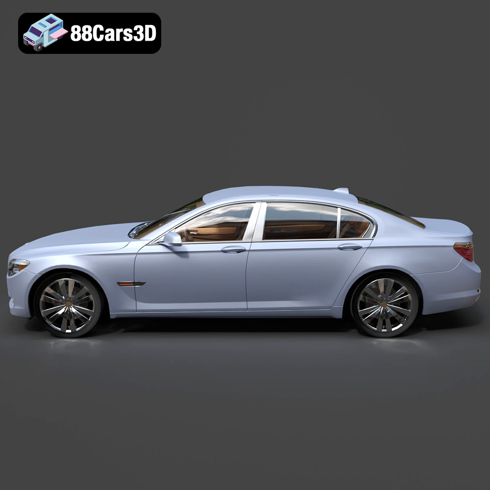 BMW 7-Series F02 3D Model