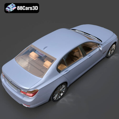 BMW 7-Series F02 3D Model