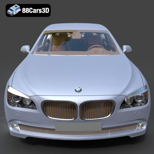 BMW 7-Series F02 3D Model