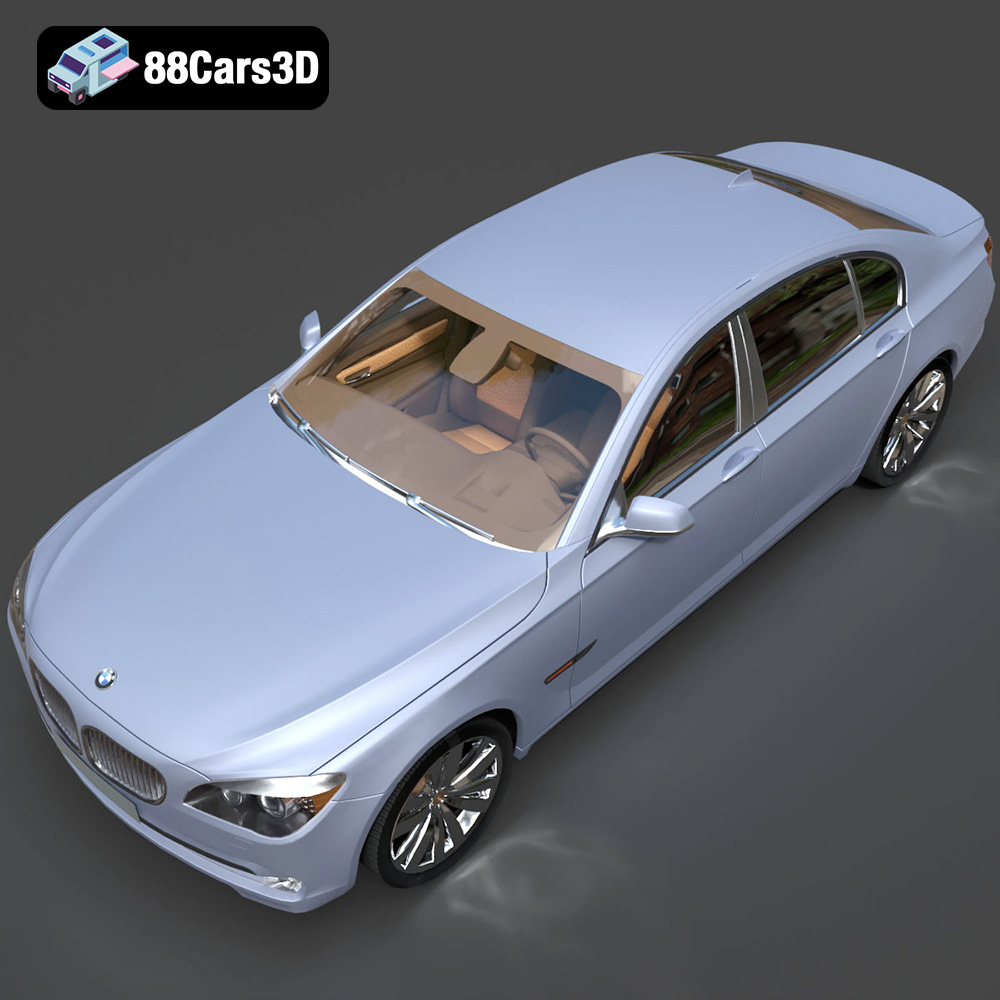 BMW 7-Series F02 3D Model