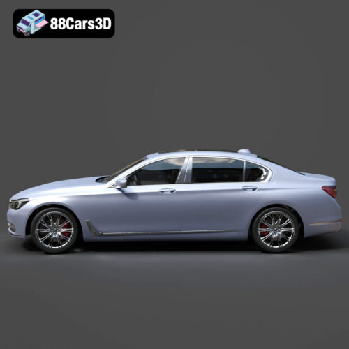 BMW 7 Series 2016 3D Model