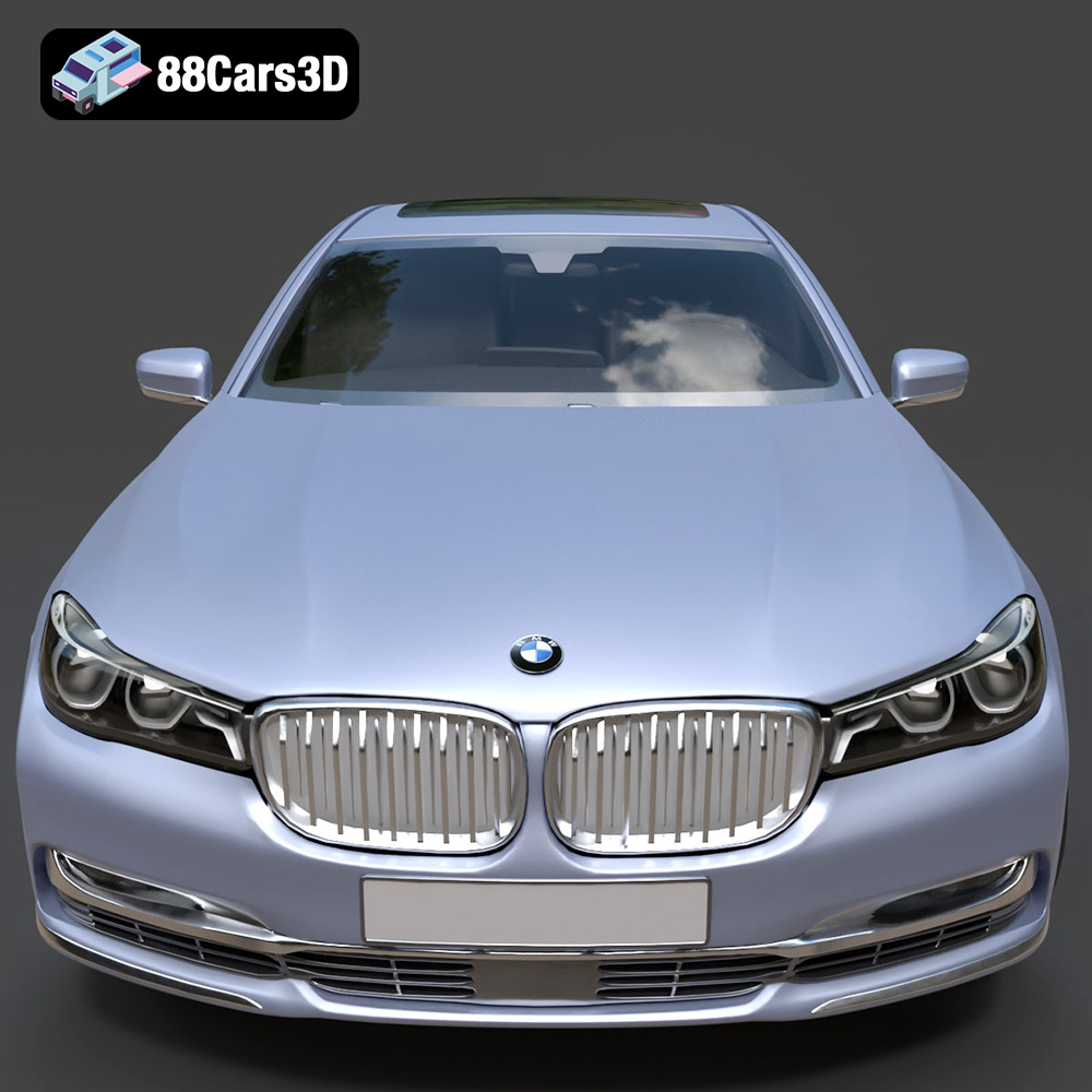 BMW 7 Series 2016 3D Model