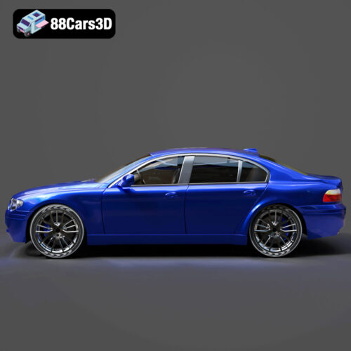 BMW 7 Series 30th Anniversary 3D Model