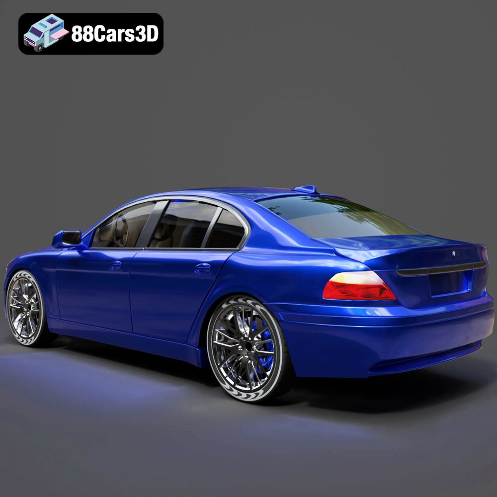 BMW 7 Series 30th Anniversary 3D Model