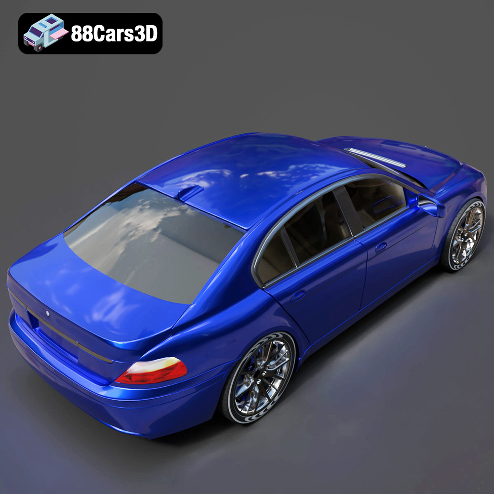 BMW 7 Series 30th Anniversary 3D Model