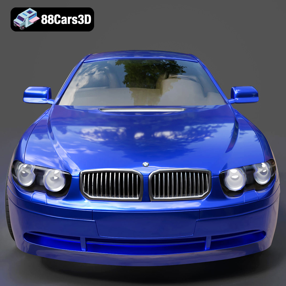 BMW 7 Series 30th Anniversary 3D Model