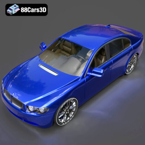 BMW 7 Series 30th Anniversary 3D Model