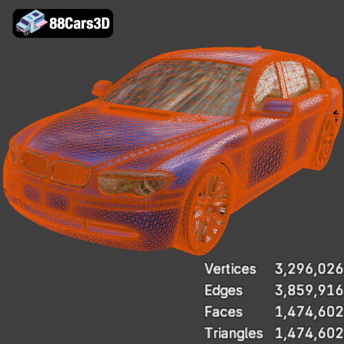 BMW 7 Series 30th Anniversary 3D Model