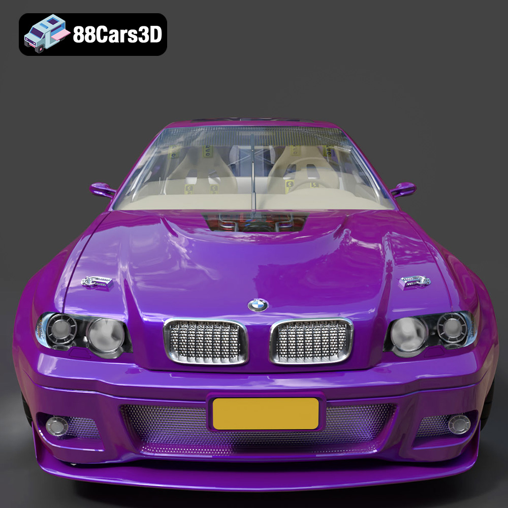 BMW M3 2024 3D Model